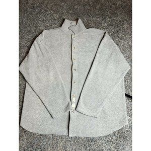 Vintage Virgin Clothing Company Womens overcoat 100%cotton Made in the USA sz XL